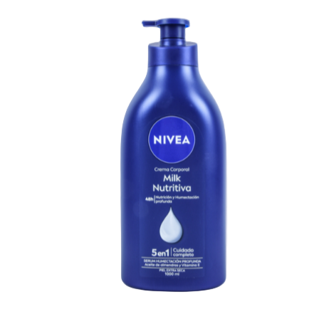 LOTION NIVEA MILK NUTRITIVA 1000ML 1CT