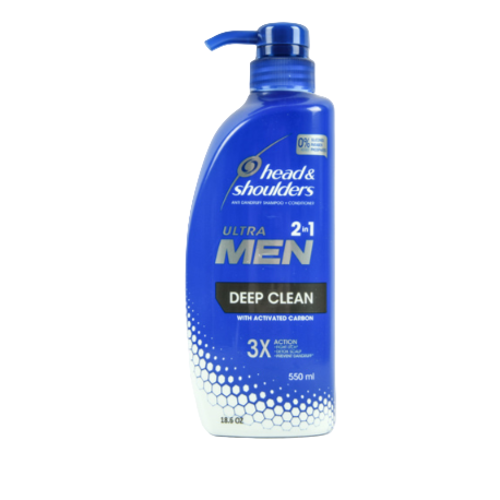 SHAMPOO HEAD&SHOULDERS 2IN1 ULTRA MEN 550ML 1CT