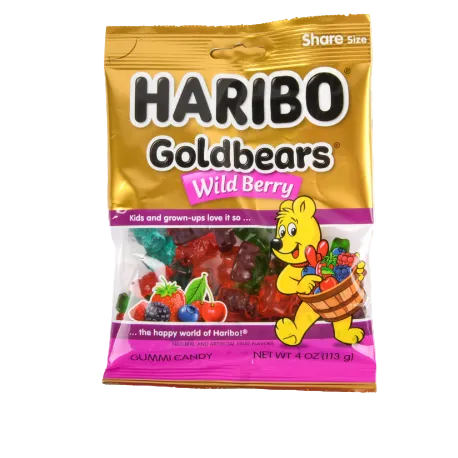 HARIBO GOLDBEARS WILD BERRY 4OZ 1CT