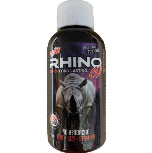 RHINO LIQUID 69 2OZ 12PK 1CT
