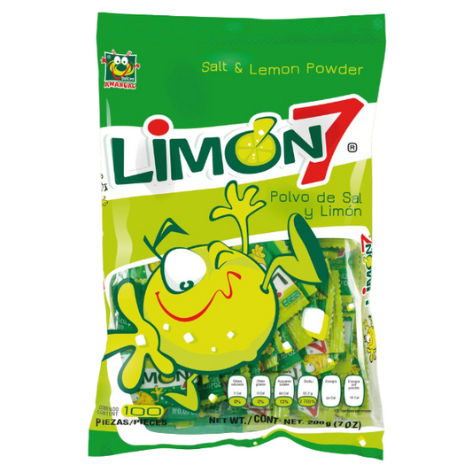SALT PICA LIMON7 BAG 70Z GREEN 100PK