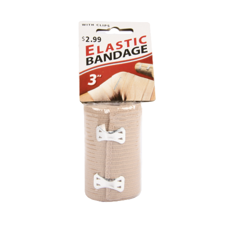 BANDAGE ELASTIC 3" WRAP 1CT