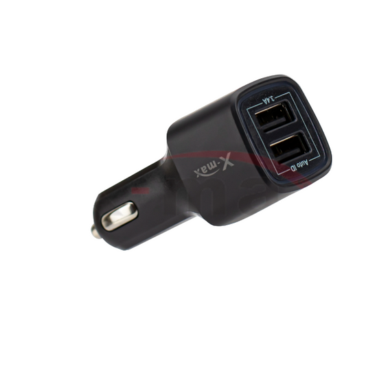 ACCESSORIES CAR ADAPTER DUAL USB 1CT