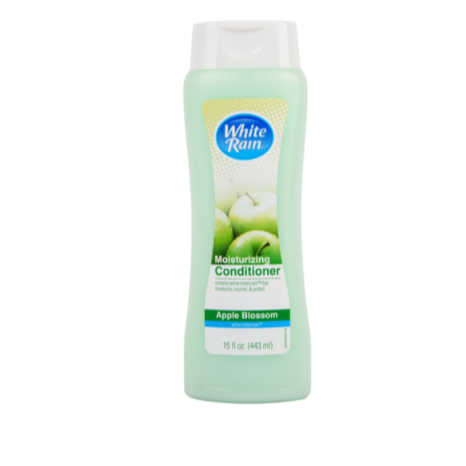 CONDITIONER WHITE RAIN APPLE BLOSSOM 15OZ 1CT