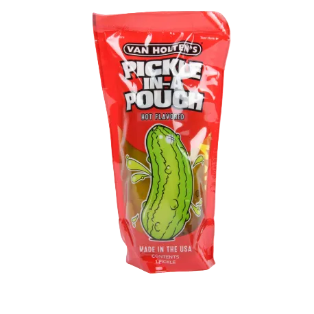 PICKLE IN A POUCH HOT FLAVOR 12PK