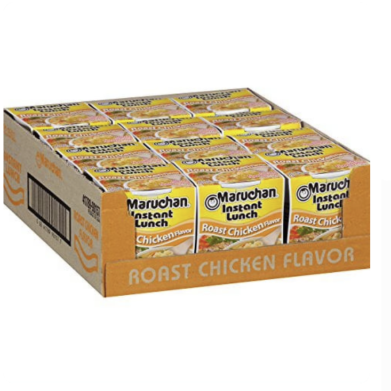 SOUP MARUCHAN ROAST CHICKEN CUP 2.25OZ 12PK