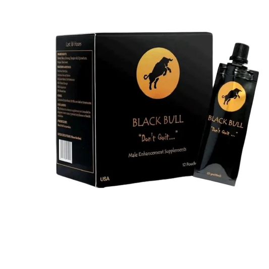 BLACK BULL HONEY POUCHES 12PK 1CT