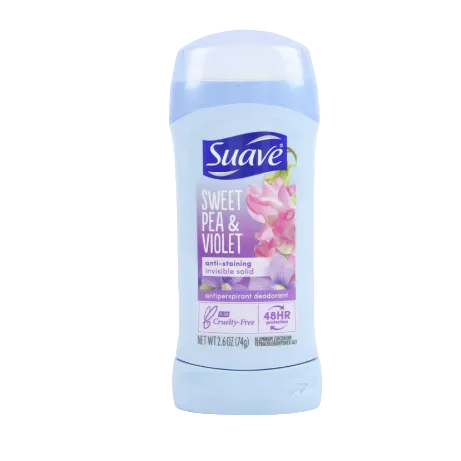 DEODORANT SUAVE SWEET PEA&VIOLET 2.6OZ 1CT