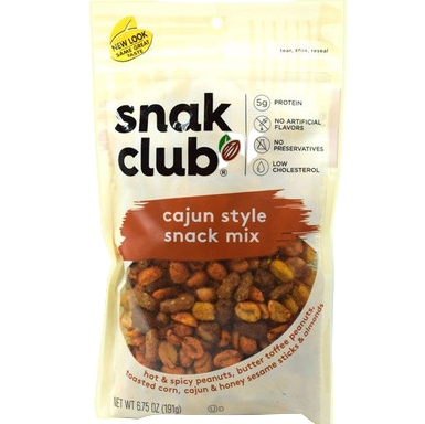 SNAK CLUB CAJUN STYLE SNAK MIX 6.75OZ 1CT