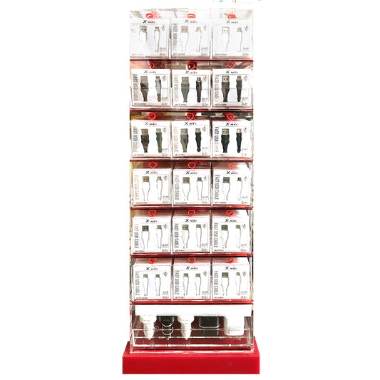 X-MAX CELL PHONE ACCESSORIES DISPLAY 213 COUNT