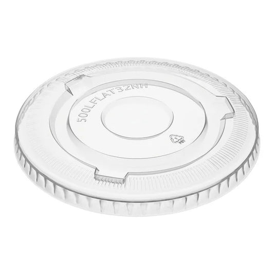 FLAT LIDS FOR 32OZ PLA CUP KARAT EARTH 500 UNITS 1CS