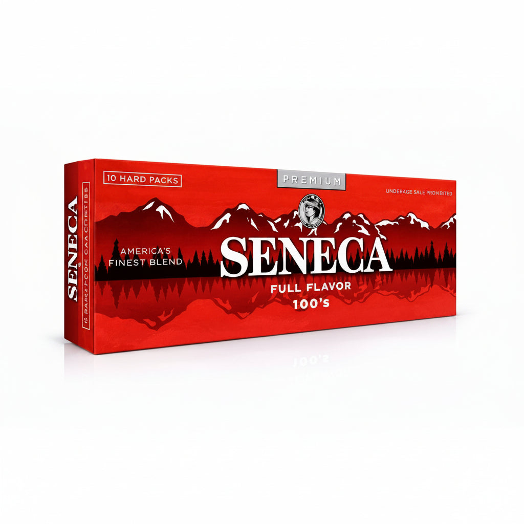 CIGARETTES SENECA CARTON FULL FLAVOR 100'S 10PK