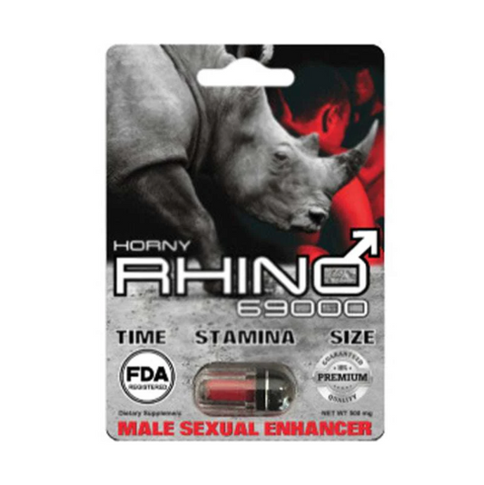 RHINO PILLS 69000 12PK 1CT