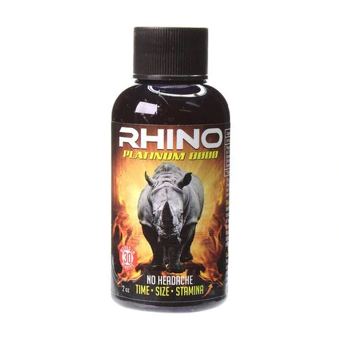 RHINO LIQUID PLATINUM 8000 2OZ 12CT