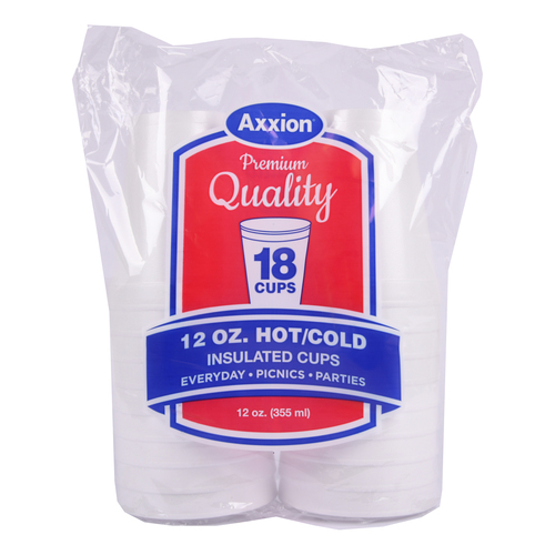 CUP FOAM 12OZ 18PK 1CT