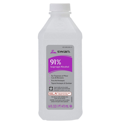 Swan Isopropyl Alcohol 91% 16oz 1CT