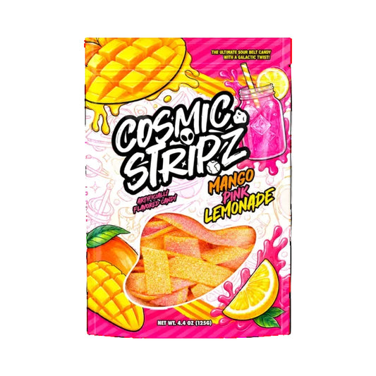 COSMIC SOUR STRIPZ MANGO PINK LEMONADE 4.4OZ 1CT