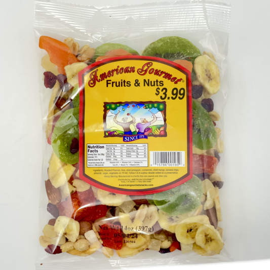 AMERICAN GOURMET (FRUITS & NUTS) $3.99 10OZ 1CT