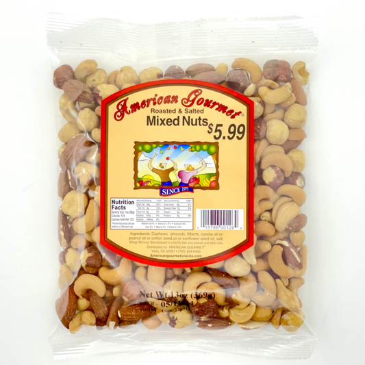 AMERICAN GOURMET (MIXED NUTS) $5.99 10OZ 1CT