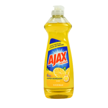 DISHSOAP AJAX LEMON 12.4OZ
