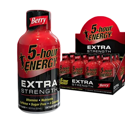 ENERGY 5 HOUR EXTRA BERRY 1.93OZ 12PK 1CT