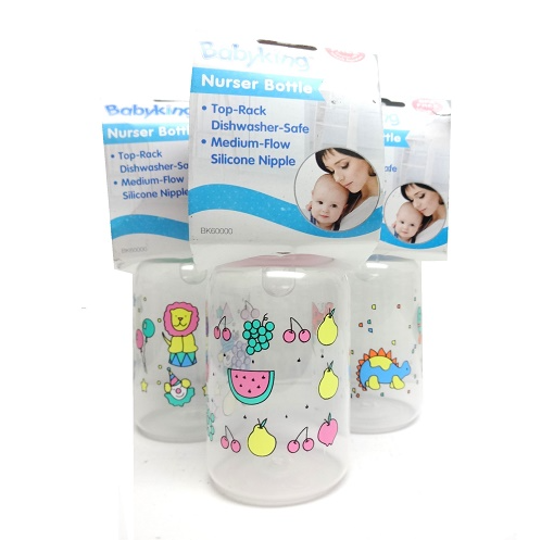 BABY BOTTLE ASSORTED PRINTS 9OZ 12PK 1CT