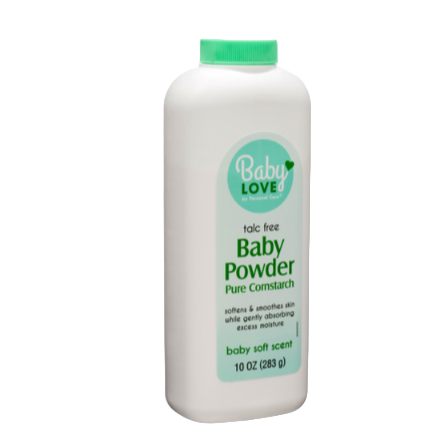BABY POWDER LOVE CORNSTARCH 10OZ 1CT