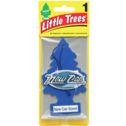 AIR FRESHENER LITTLE TREE NEW CAR 24PK