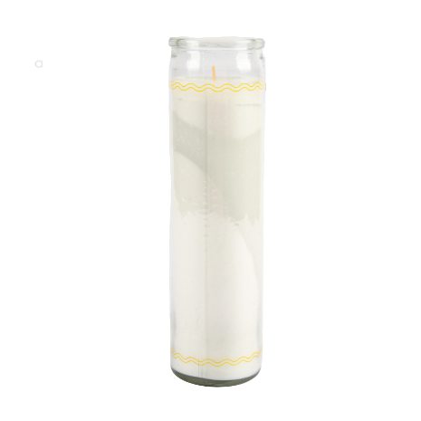 CANDLE PLAIN WHITE 12PK 1CT