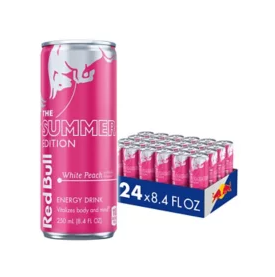 REDBULL ENERGY WHITE PEACH 8.4OZ 24PK
