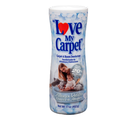 CARPET CLEANER LOVE DEODORIZER ALLERGEN RED 17OZ