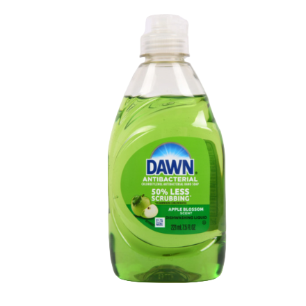 DISHSOAP DAWN ANTI APPLE BLOSSOM GREEN 7.5OZ