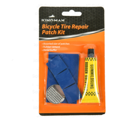 BIKE TIRE REPAIR KINGMAN PATCH KIT 1CT