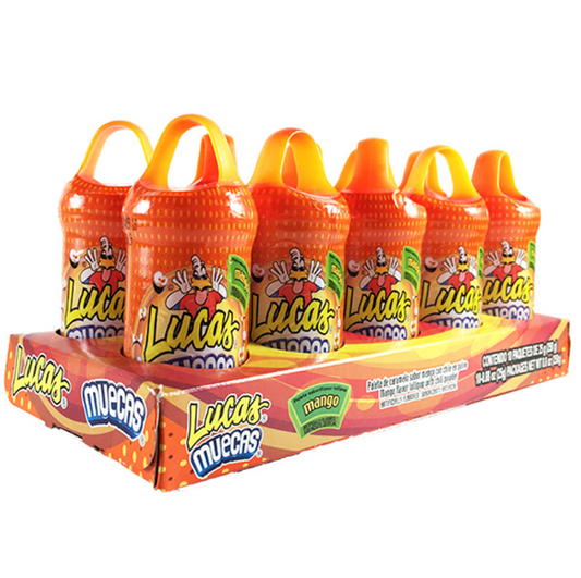 CANDY LUCAS MUECAS MANGO 10PK