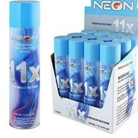 BUTANE NEON 11X 300ML 12PK