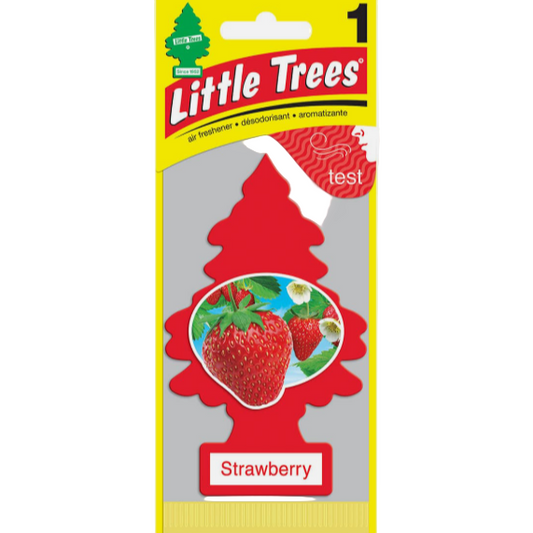 AIR FRESHENER LITTLE TREE STRAWBERRY 24PK