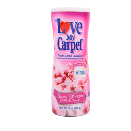 CARPET CLEANER LOVE DEODORIZER CHERRY BLOSSOM 17OZ