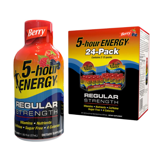 ENERGY 5 HOUR BERRY 1.93OZ 24PK
