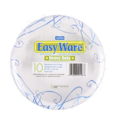 PAPER BOWL ASPEN EASY WARE PRINTED PAPER 20 OZ 10CT