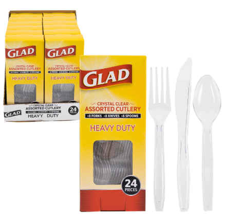 UTENSILS ASST 24PK 1CT