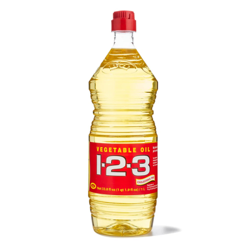 1-2-3 VEGETABLE OIL 33.8 OZ 1CT
