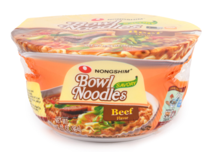 SOUP NONGSHIM BOWL BEEF 3.03OZ 12PK