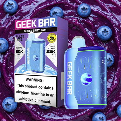 GEEK BAR PULSE X2 BULL 50K VAPE 5PK