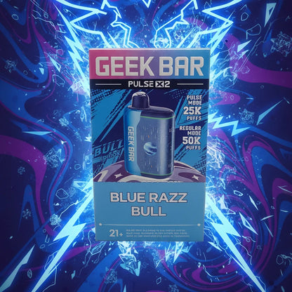 GEEK BAR PULSE X2 BULL 50K VAPE 5PK