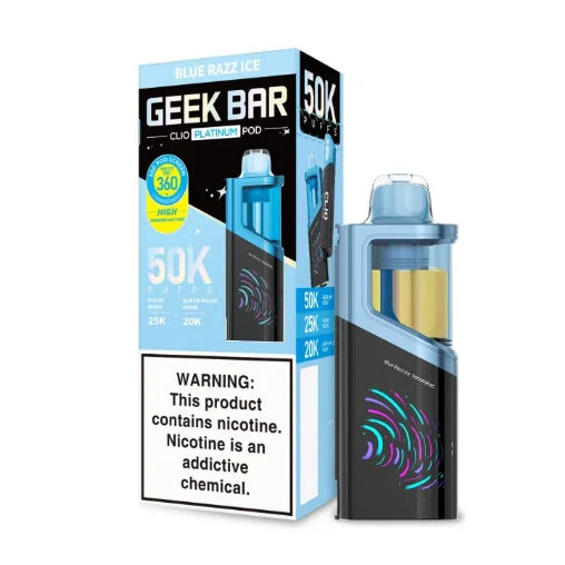 GEEK BAR CLIO PODS 50K VAPE 5PK