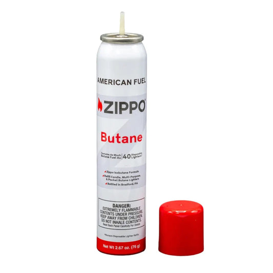 BUTANE ZIPPO WHITE 2.67OZ