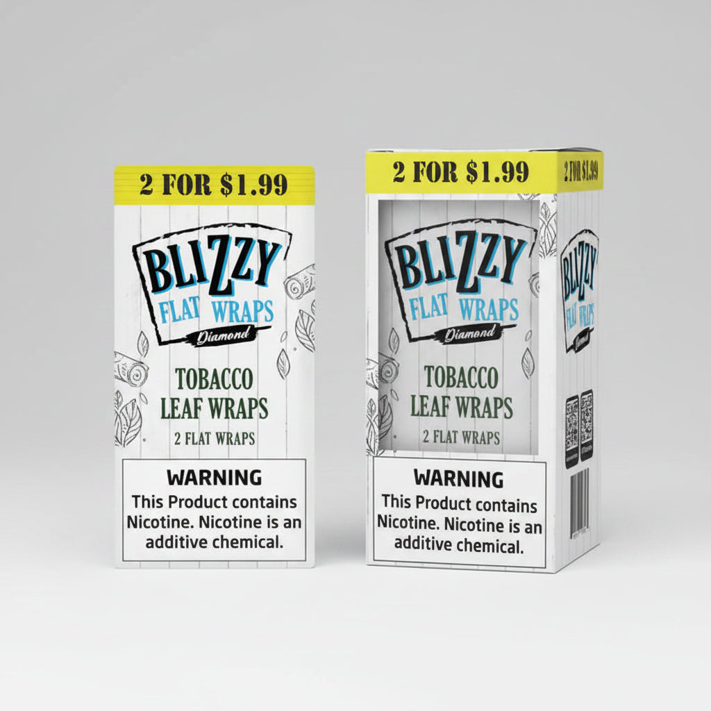 WRAP BLIZZY FLAT 2/$1.99 DIAMOND 20PK 1CT