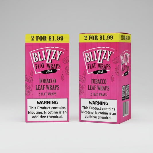 WRAP BLIZZY FLAT 2/$1.99 PINK 20PK 1CT