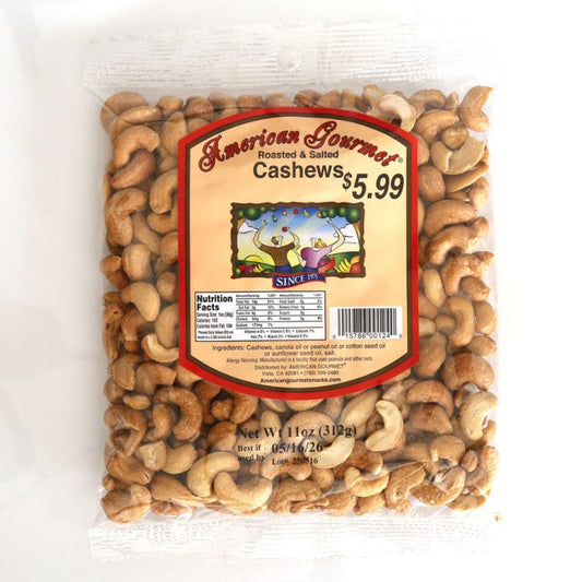 AMERICAN GOURMET (CASHEWS) $5.99 10OZ 1CT