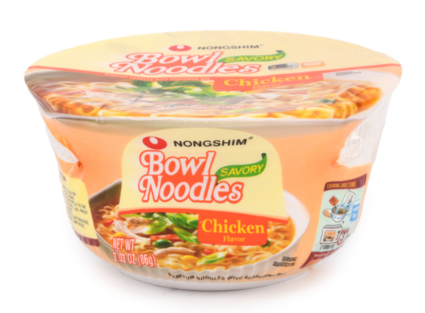SOUP NONGSHIM BOWL CHICKEN 3.03OZ 12PK